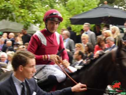 Le jockey S.Pasquier