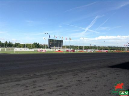 Vue de la piste de Vincennes