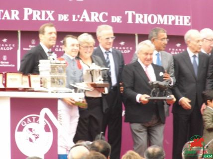 Podium Arc de Triomphe 2013