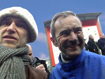 Pierre-André Brou et Jean-Michel Bazire à Vincennes